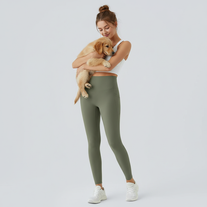NUGGAL Pet-hair Resistant High-Waist Glute-Lifting Pocket Leggings