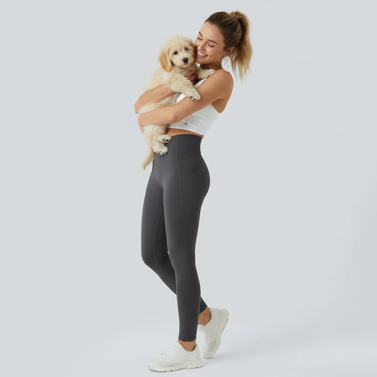NUGGAL Pet-hair Resistant High-Waist Glute-Lifting Pocket Leggings