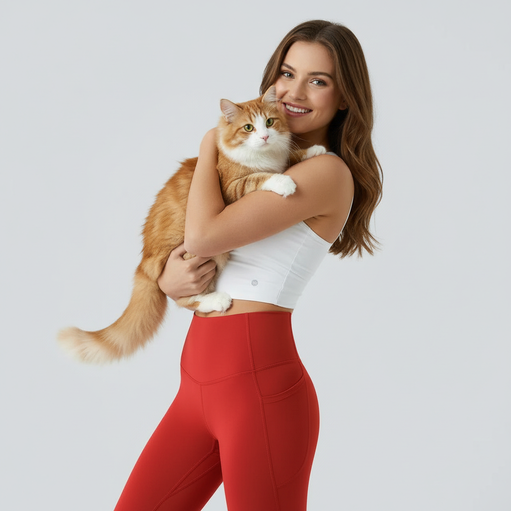 NUGGAL Pet-hair Resistant High-Waist Glute-Lifting Pocket Leggings