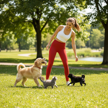 NUGGAL Pet-hair Resistant High-Waist Glute-Lifting Pocket Leggings