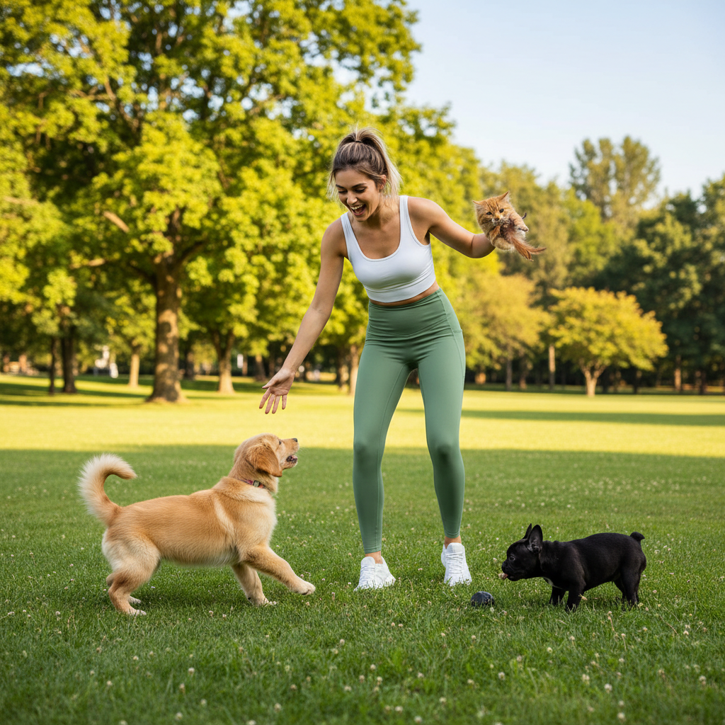 NUGGAL Pet-hair Resistant High-Waist Glute-Lifting Pocket Leggings