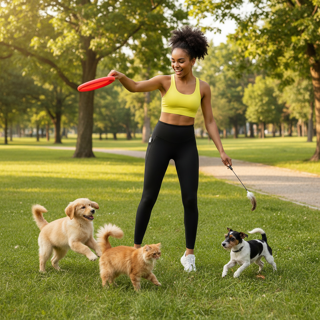 NUGGAL Pet-hair Resistant High-Waist Glute-Lifting Pocket Leggings