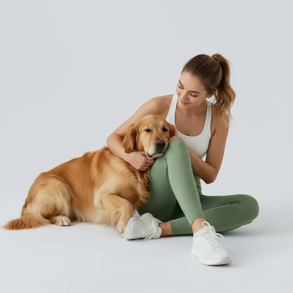 NUGGAL Pet-hair Resistant High-Waist Glute-Lifting Pocket Leggings